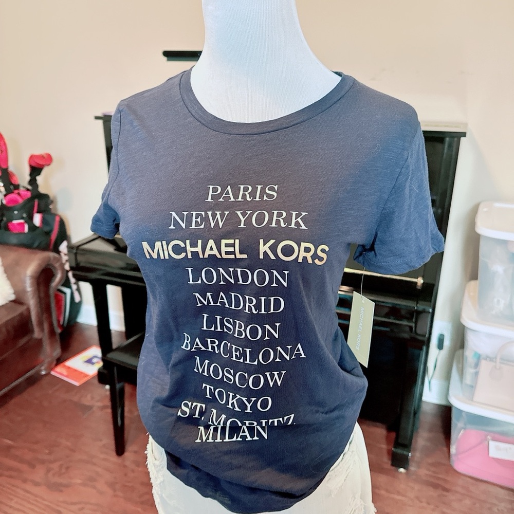 Michael Kors special edtion Women's Cities T-Shirt/NWT - Picture 5 of 7
